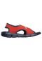 Sandália Nike Sportswear Sunray Adjust 4 BGP Vermelha/Azul Infantil - Marca Nike Sportswear