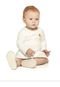Vestido Elian Infantil Estampado Branco - Marca Elian