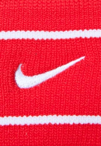 Kit Munhequeira Nike Pequena Dri-Fit Vermelho