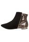 Ankle Boot FiveBlu Roar Preta - Marca FiveBlu