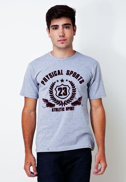 Camiseta FiveBlu Physical Sports Cinza - Marca FiveBlu