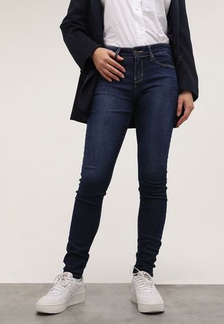 Calça Jeans Levis Skinny Modern Signature Azul
