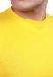 Camiseta Masculina Básica Techmalhas Amarelo - Marca TECHMALHAS