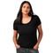 Camiseta Dudalina Soft Pima Ou24 Preto Feminino - Marca Dudalina