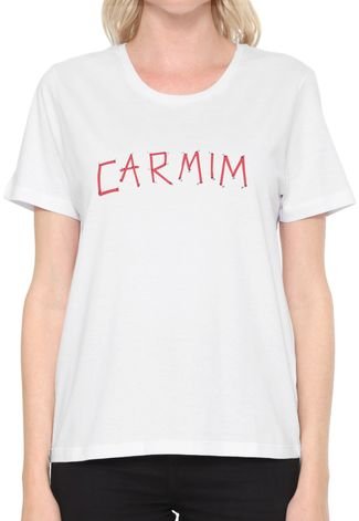 Camiseta Carmim Connet Branca