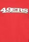 Camiseta Manga Curta New Era San Francisco 49Ers Vermelha - Marca New Era