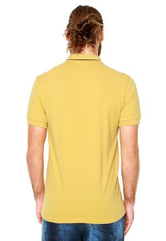 Camisa Polo Forum Muscle Amarela