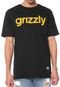 Camiseta Grizzly Estampada Preta - Marca Grizzly
