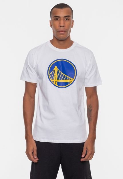 Camiseta NBA Transfer Golden State Warriors Branca Off - Marca NBA