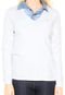 Suéter Tommy Hilfiger Tricot Decote em V Branco - Marca Tommy Hilfiger