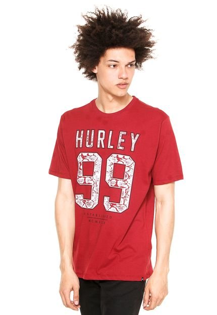 Camiseta Hurley Contender Vermelha - Marca Hurley