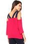 Blusa Nem Elisandra Rosa - Marca Nem