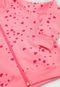 Blusa Infantil de Moletom Brandili Full Print Pink - Marca Brandili