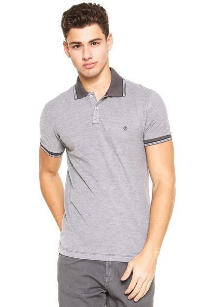 Camisa Polo Forum Slim Cinza - Marca Forum