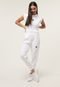 Calça de Moletom adidas Sportswear Jogger Logo Branca - Marca adidas Sportswear