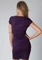 Vestido Petit Franzido Roxo - Marca Sommer