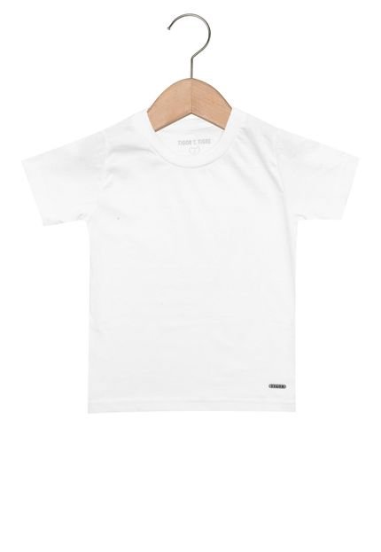 Camiseta Tigor T. Tigre Menino Branca - Marca Tigor T. Tigre
