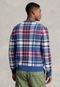 Suéter Tricot Polo Ralph Lauren Xadrez Azul - Marca Polo Ralph Lauren