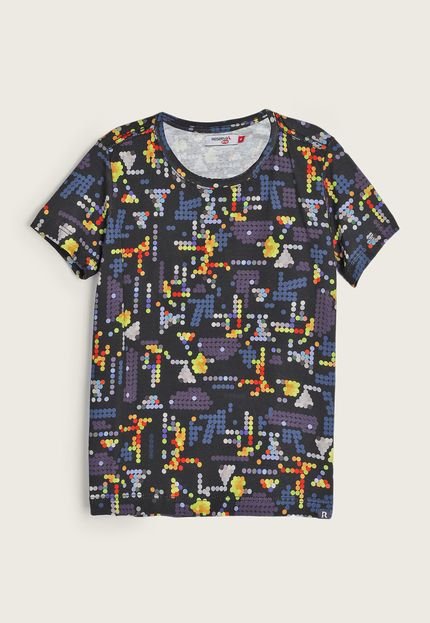 Camiseta Infantil Reserva Mini Peças Preta - Marca Reserva Mini