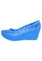 Scarpin FiveBlu Vazados Azul - Marca FiveBlu