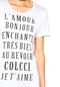 Camiseta Colcci L'Amour Branca - Marca Colcci
