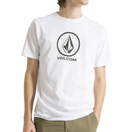 Camiseta Volcom Crisp Stone SM24 Masculina Branco - Marca Volcom