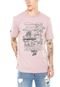 Camiseta ...Lost Licensed To Chill Rosa - Marca ...Lost