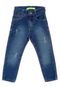 Calça Jeans Bebê Menino Skinny Confort Azul - Marca Crawling