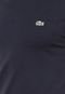 Camiseta Lacoste Bordado Azul - Marca Lacoste