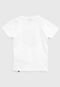 Camiseta Brandili Mundi Infantil Estampada Branca - Marca Mundi