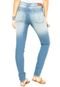 Calça Jeans MOB Skinny Puída Azul - Marca MOB