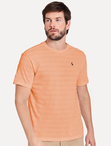 Camiseta Reserva Masculina Listra Aragem Maq Laranja Claro - Marca Reserva