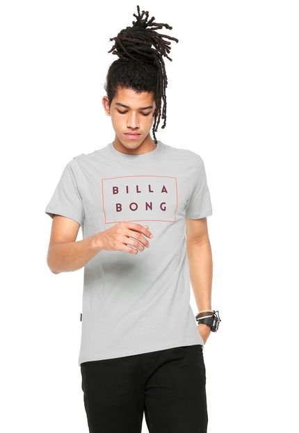 Camiseta Billabong Diecut I Cinza - Marca Billabong