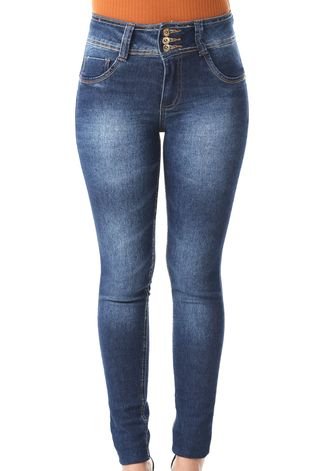 Calça Jeans Biotipo Skinny Melissa Azul