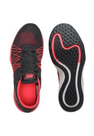 Tênis Nike Dual Fusion TR Hit Cinza/Rosa
