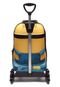 Kit Mochila Lancheira MINIONS STUART Escolar Grande Amarelo e Azul Maxtoy - Marca Max Toy
