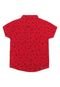 Camisa Rovitex Menino Estampa Vermelha - Marca Rovitex