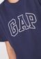 Camiseta GAP Ampla Logo Azul-Marinho - Marca GAP