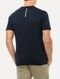 Camiseta Calvin Klein Jeans Masculina Slim Estampa Centro Cidades Azul Marinho - Marca Calvin Klein