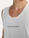 Regata Calvin Klein Jeans Masculina Front Logo Branca - Marca Calvin Klein