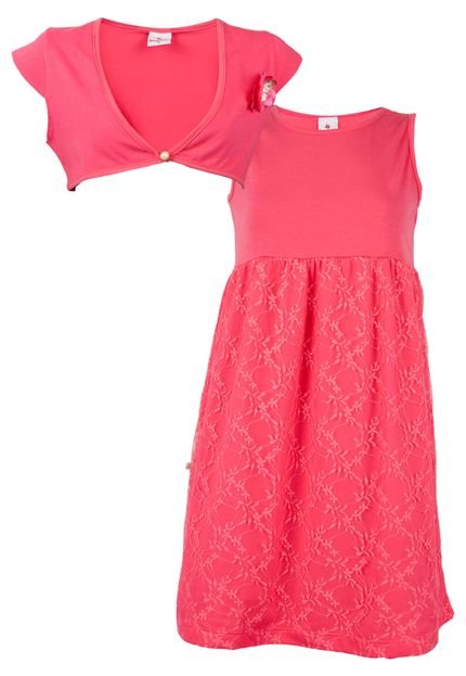 Vestido Brandili Romantic Rosa - Marca Brandili