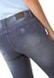 Calça Jeans Aeropostale Skinny Destroyed Azul - Marca Aeropostale