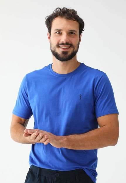 Camiseta Aleatory Reta Mini Icon Azul - Marca Aleatory