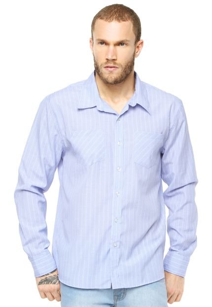 Camisa Casual Lemon Grove New Azul - Marca Lemon Grove