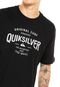 Camiseta Quiksilver West Pier Preta - Marca Quiksilver