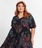 Vestido Midi Feminino Plus Size Secret Glam Preto - Marca Secret Glam