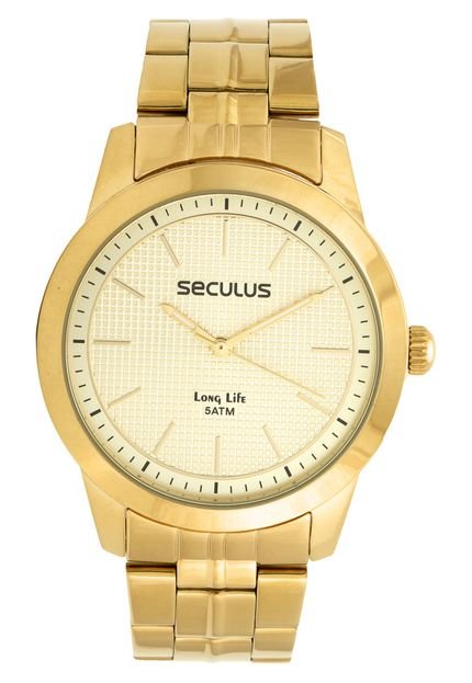 Relógio Seculus 28881LPSVDA1 Dourado - Marca Seculus