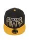 Boné New Era Fitted Pittsburgh Pirates Preto/Amarelo - Marca New Era
