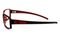 Óculos de Grau HB Polytech 93103/52 Preto e Vermelho - Marca HB