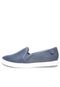 Slip On Capodarte Laser Azul - Marca Capodarte